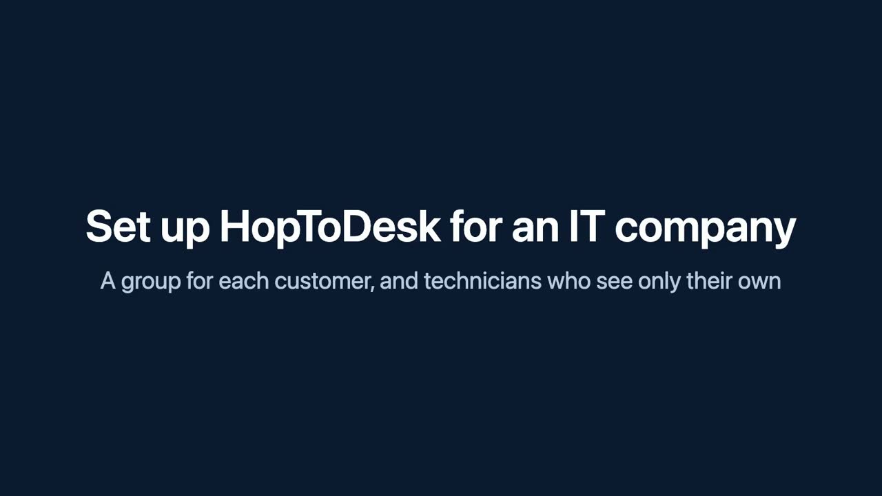 How to group devices by customer and limit technicians