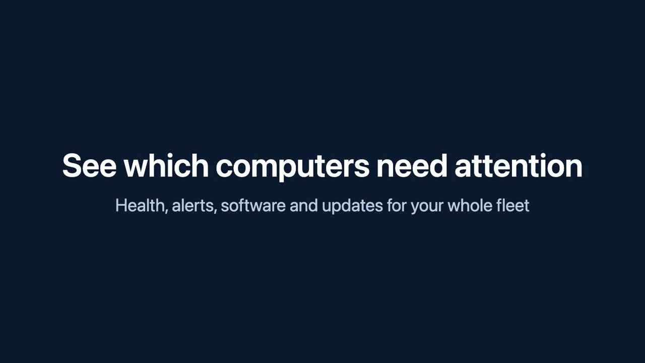 How to monitor your computers and get alerts