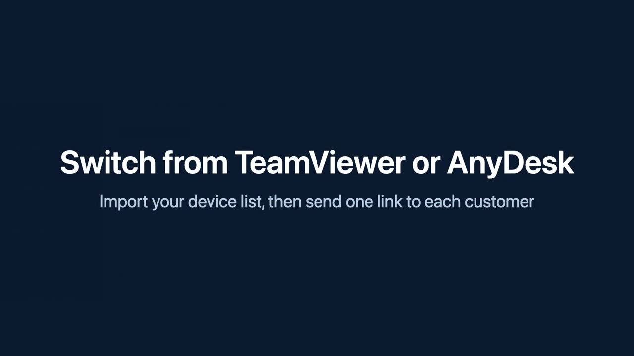 How to switch from TeamViewer or AnyDesk to HopToDesk